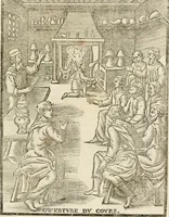 An illustration from Le vray et methodique cours de la physique resolutiue, vulgairement dite chymie : representé par figures generales & particulieres : pour connoistre la theotechnie ergocosmique, c'est à dire, l'art de Dieu, en l'ouurage de l'vniuers (1653)