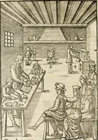 An illustration from Le vray et methodique cours de la physique resolutiue, vulgairement dite chymie : representé par figures generales & particulieres : pour connoistre la theotechnie ergocosmique, c'est à dire, l'art de Dieu, en l'ouurage de l'vniuers (1653)