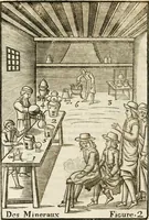 An illustration from Le vray et methodique cours de la physique resolutiue, vulgairement dite chymie : representé par figures generales & particulieres : pour connoistre la theotechnie ergocosmique, c'est à dire, l'art de Dieu, en l'ouurage de l'vniuers (1653)