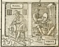 An illustration from Le vray et methodique cours de la physique resolutiue, vulgairement dite chymie : representé par figures generales & particulieres : pour connoistre la theotechnie ergocosmique, c'est à dire, l'art de Dieu, en l'ouurage de l'vniuers (1653)