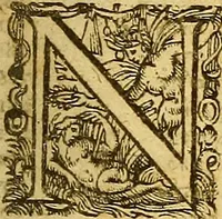 An illustration from Lexicon graecolatinum : seu, Epitome Thesauri graecae linguae ab Henrico Stephano constructi, quae hactenus sub nomine Ioh: Scapulae prodiit: lexicon sanè ultra praecedentes editiones, innumeris dictionibus, è probatis autoribus petitis, locupletatum .. (1616)