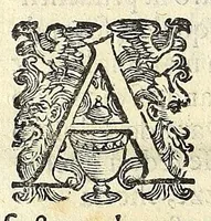 An illustration from Le XII. pietre pretiose, le qvali per ordine di Dio nella santa legge, adornauano i vestimenti del sommo sacerdote. Aggivntevi il diamante, le margarite, e l'oro, poste da S. Giouanni nell'Apocalisse, in figura della celeste Gierusalemme: con vn sommario dell' altre pietre pretiose. Discorso dell' alicorno, et delle sve singolarissime virtù. Et della gran bestia detta alce da gli antichi (1587)
