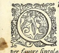 An illustration from Le XII. pietre pretiose, le qvali per ordine di Dio nella santa legge, adornauano i vestimenti del sommo sacerdote. Aggivntevi il diamante, le margarite, e l'oro, poste da S. Giouanni nell'Apocalisse, in figura della celeste Gierusalemme: con vn sommario dell' altre pietre pretiose. Discorso dell' alicorno, et delle sve singolarissime virtù. Et della gran bestia detta alce da gli antichi (1587)