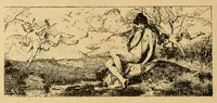 An illustration from L'exposition des beaux arts (Salon de 1882) : Comprenant quarante planches en photogravures par Goupil et Cie (1882)