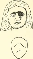 An illustration from L'expression des sentiments dans l'art grec : les facteurs expressifs (1914)