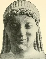 An illustration from L'expression des sentiments dans l'art grec : les facteurs expressifs (1914)