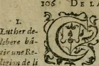 An illustration from L'histoire de la naissance, progrez, et decadence de l'heresie de ce siecle. Divisee en hvit livres (1611)