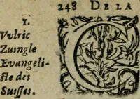 An illustration from L'histoire de la naissance, progrez, et decadence de l'heresie de ce siecle. Divisee en hvit livres (1611)