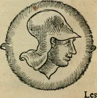 An illustration from L'histoire naturelle des estranges poissons marins, avec la vraie peincture & description du daulphin, & de plusieurs autres de son espece (1551)