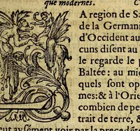 An illustration from L'histoire vniuerselle du monde, : contenant l'entiere description & situation des quatre parties de la terre, la diuisio[n] & estenduë d'vne chacune region & prouince d'icelles. : Ensemble l'origine & particulieres mœurs, loix, coustumes, religion, & ceremonies, de toutes les nations, & peuples par qui elles sont habitées. : Diuisee en quatre liures. (1572)