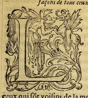 An illustration from L'histoire vniuerselle du monde, : contenant l'entiere description & situation des quatre parties de la terre, la diuisio[n] & estenduë d'vne chacune region & prouince d'icelles. : Ensemble l'origine & particulieres mœurs, loix, coustumes, religion, & ceremonies, de toutes les nations, & peuples par qui elles sont habitées. : Diuisee en quatre liures. (1572)