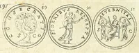 An illustration from L'historia avgvsta da Givlio Cesare a Constantino il Magno (1685)