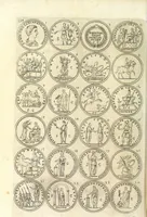 An illustration from L'historia avgvsta da Givlio Cesare a Constantino il Magno (1685)