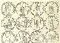 An illustration from L'historia avgvsta da Givlio Cesare a Constantino il Magno (1685)