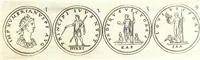 An illustration from L'historia avgvsta da Givlio Cesare a Constantino il Magno (1685)