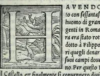 An illustration from L'Historia di Milano (1554)