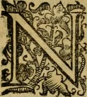 An illustration from L'historia ecclesiastica della rivolvzion d'Inghilterra : divisa in libri qvattro, ne' qvali si tratta di qvello ch'e avvenvto in quell'isola, da chè Arrigo Ottauo cominciò à pensare di ripudiar Caterina sua legittima moglie, infino à quest'vltimi anni di Lisabetta, vltima sua figliuola (1594)