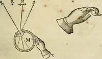 An illustration from L'homme, et la formation du foetus (1677)