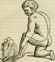 An illustration from L'homme, et la formation du foetus (1677)