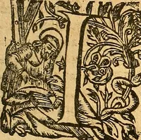An illustration from L'Hystoire des devx nobles et tres vaillans chevaliers nommez Milles et Amys, : Lesquels en leur viuant furent plains de grandes proësses. Contenant plusieurs et diuerses matieres, comme vous pourrez veoir cy apres (1611)
