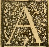 An illustration from L'Hystoire des devx nobles et tres vaillans chevaliers nommez Milles et Amys, : Lesquels en leur viuant furent plains de grandes proësses. Contenant plusieurs et diuerses matieres, comme vous pourrez veoir cy apres (1611)