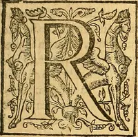 An illustration from L'Hystoire des devx nobles et tres vaillans chevaliers nommez Milles et Amys, : Lesquels en leur viuant furent plains de grandes proësses. Contenant plusieurs et diuerses matieres, comme vous pourrez veoir cy apres (1611)