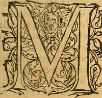 An illustration from L'Hystoire des devx nobles et tres vaillans chevaliers nommez Milles et Amys, : Lesquels en leur viuant furent plains de grandes proësses. Contenant plusieurs et diuerses matieres, comme vous pourrez veoir cy apres (1611)