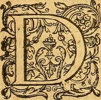 An illustration from L'Hystoire des devx nobles et tres vaillans chevaliers nommez Milles et Amys, : Lesquels en leur viuant furent plains de grandes proësses. Contenant plusieurs et diuerses matieres, comme vous pourrez veoir cy apres (1611)