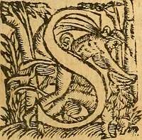 An illustration from L'Hystoire des devx nobles et tres vaillans chevaliers nommez Milles et Amys, : Lesquels en leur viuant furent plains de grandes proësses. Contenant plusieurs et diuerses matieres, comme vous pourrez veoir cy apres (1611)