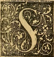 An illustration from L'Hystoire des devx nobles et tres vaillans chevaliers nommez Milles et Amys, : Lesquels en leur viuant furent plains de grandes proësses. Contenant plusieurs et diuerses matieres, comme vous pourrez veoir cy apres (1611)