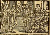 Picture 33 of 69 from L'Hystoire des devx prevx tres nobles et tres-vaillans chevaliers Valentin et Orson : fils de l'Empereur de Grece, & nepueux du tres-vaillant & tres-Chrestien Roy de France, Pepin. Contenant plusieurs & diuerses matieres, comme vous pourrez veoir cy apres (1614), leaf 113