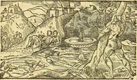 Picture 11 of 69 from L'Hystoire des devx prevx tres nobles et tres-vaillans chevaliers Valentin et Orson : fils de l'Empereur de Grece, & nepueux du tres-vaillant & tres-Chrestien Roy de France, Pepin. Contenant plusieurs & diuerses matieres, comme vous pourrez veoir cy apres (1614), leaf 31
