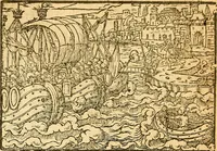 Picture 29 of 69 from L'Hystoire des devx prevx tres nobles et tres-vaillans chevaliers Valentin et Orson : fils de l'Empereur de Grece, & nepueux du tres-vaillant & tres-Chrestien Roy de France, Pepin. Contenant plusieurs & diuerses matieres, comme vous pourrez veoir cy apres (1614), leaf 98