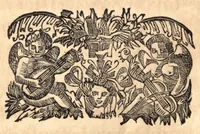 Picture 5 of 5 from A libell of Spanish lies: fovnd at the sacke of Cales, discoursing the fight in the West Indies, twixt the English nauie being fourteene ships and pinasses, and a fleete of twentie saile of the king of Spaines, and of the death of Sir Francis Drake. With an answere briefely confuting the Spanish lies, and a short relation of the fight according to truth, written by Henri Sauile Esquire. And also an approbation of this discourse, by Sir Thomas Baskeruile, then generall of the English fleete in that seruice: auowing the maintenance thereof, personally in armes against Don Bernaldino, if hee shall take exceptions to that which is heere set downe, touching the fight twixt both nauies, or iustifie that which he hath most falsely reported in his vaine printed letter (1596), leaf 56