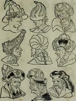 An illustration from Libellus artificiosus omnibus pictoribus, statuarijs, aurifabris, lapidicidis, arcularijs, laminarijs & cultrarijs fabris, sumopere utilis, nec à quae[que] antea uisus, nec prius editus (1539)