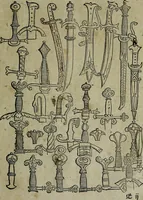 An illustration from Libellus artificiosus omnibus pictoribus, statuarijs, aurifabris, lapidicidis, arcularijs, laminarijs & cultrarijs fabris, sumopere utilis, nec à quae[que] antea uisus, nec prius editus (1539)