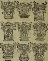 An illustration from Libellus artificiosus omnibus pictoribus, statuarijs, aurifabris, lapidicidis, arcularijs, laminarijs & cultrarijs fabris, sumopere utilis, nec à quae[que] antea uisus, nec prius editus (1539)