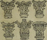 An illustration from Libellus artificiosus omnibus pictoribus, statuarijs, aurifabris, lapidicidis, arcularijs, laminarijs & cultrarijs fabris, sumopere utilis, nec à quae[que] antea uisus, nec prius editus (1539)
