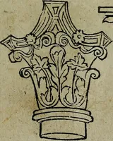 An illustration from Libellus artificiosus omnibus pictoribus, statuarijs, aurifabris, lapidicidis, arcularijs, laminarijs & cultrarijs fabris, sumopere utilis, nec à quae[que] antea uisus, nec prius editus (1539)