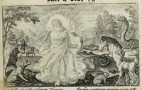 Picture 2 of 11 from Liber Genesis : aereis formis a Crispin Passaeo expressus versebusque tam Latinis quam Germanicis ornatus, sententijs ite[m] ex ss. patribus desumptis (1629), leaf 17