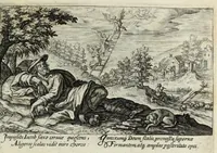 Picture 7 of 11 from Liber Genesis : aereis formis a Crispin Passaeo expressus versebusque tam Latinis quam Germanicis ornatus, sententijs ite[m] ex ss. patribus desumptis (1629), leaf 89