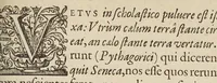 An illustration from Liberti Fromondi ... Ant-Aristarchvs, sive, Orbis-terrae immobilis : liber vnicvs : in quo decretum S. Congregationis S.R.E. Cardinal. an. 1616 aduersus Paythagorico-Copernicanos editum defenditur. (1631)