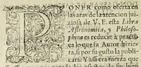 An illustration from Libra astronomica, y philosophica : en que D. Carlos de Siguenza y Gongora, cosmographo, y mathematico regio en la Academia Mexicana, examina no solo lo que a su manifiesto philosophico contra los cometas opuso el R. P. Eusebio Francisco Kino de la Compania de Jesus; sino lo que el mismo R. P. opino, y pretendio haver demostrado en su exposicion astronomica del cometa del año de 1681. Sacala à luz D. Sebastian de Guzman y Cordova, fator, veedor, proveedor, iuez oficial de la Real Haceinda de Su Magestad en la caxa desta corte (1690)