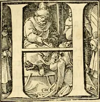An illustration from Libri quatuor de scrupulis chronologor[um] in quibus non solum calculus sacræ scripturæ cum serie quatuor monarchiarum, & olympiadibus Græcorum, atq[ue] annis ab urbe Roma condita pulcherrima harmonia conciliatur : sed etiam quam plurimi et difficilimi scrupuli, qui hactenus in hanc harmoniam irrepserant, multosq[ue] antiquitatis & veritatis diligentissimos inquisitores non parum torserant, ita eximuntur, ut maiore cum luce, fructu & voluptate tam sacræ quàm prophanæ historiæ ab omnibus legi possint (1575)