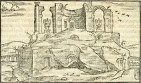 An illustration from Libri qvattro dell'antichita della citta di Roma : raccolte sotto brevita da diversi antichi et moderni scrittori (1565)