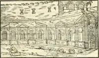 An illustration from Libri qvattro dell'antichita della citta di Roma : raccolte sotto brevita da diversi antichi et moderni scrittori (1565)