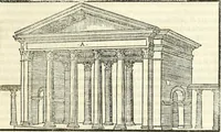 An illustration from Libri qvattro dell'antichita della citta di Roma : raccolte sotto brevita da diversi antichi et moderni scrittori (1565)