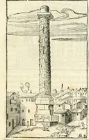 An illustration from Libri qvattro dell'antichita della citta di Roma : raccolte sotto brevita da diversi antichi et moderni scrittori (1565)