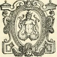 An illustration from Libri qvattro dell'antichita della citta di Roma : raccolte sotto brevita da diversi antichi et moderni scrittori (1565)