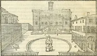 An illustration from Libri qvattro dell'antichita della citta di Roma : raccolte sotto brevita da diversi antichi et moderni scrittori (1565)